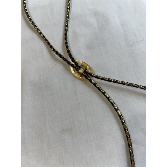 Black Hills Gold J Co. Grape Cluster Bollo Tie With Infinity Symbol 10k-12k Gold - Picture 11 of 12